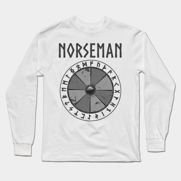 Norseman Viking Heritage Long Sleeve T-Shirt by AgemaApparel